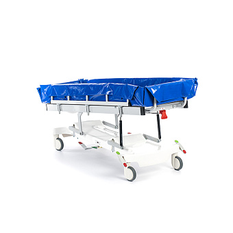 Тележка-каталка для мытья пациентов